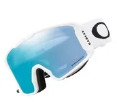 Gogle narciarskie - Oakley Line Miner XL MatteWhite w/PrizmSapphireGBL męskie okulary snowboardowe 90046032 - miniaturka - grafika 1