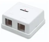 Keystone Intellinet Intellinet Obudowa natynkowa gniazda 2 porty 162852 - Wtyczki i adaptery - miniaturka - grafika 5