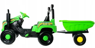 Polski Traktor Traktorek na pedały Przyczepa +kask - Jeździki dla dzieci - miniaturka - grafika 14