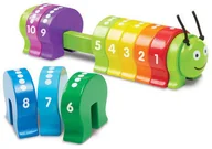 Układanki dla dzieci - Melissa&Doug zabawka edukacyjna Licząca Gąsienica - miniaturka - grafika 1