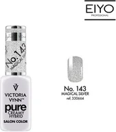 Lakiery do paznokci - Victoria Vynn PURE 143 Magical Silver - 8 ml Autumn 2018 330664 - miniaturka - grafika 1
