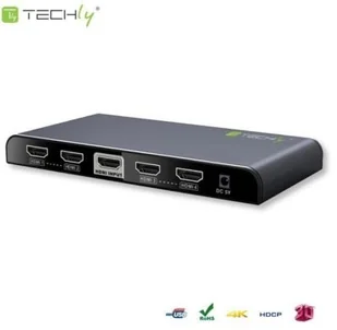 TECHLY TECHLY Rozdzielacz-splitter AV HDMI 3D 023981 - Pozostałe akcesoria sieciowe - miniaturka - grafika 5