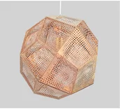 Lampy sufitowe - Futuri Step into design Lampa wisząca 32cm Step into design Star miedziana ST-5001 cooper - miniaturka - grafika 1