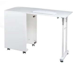 Beauty System Stolik do manicure składany BD-3802 BIAŁY 1036 - Stoliki do manicure - miniaturka - grafika 2