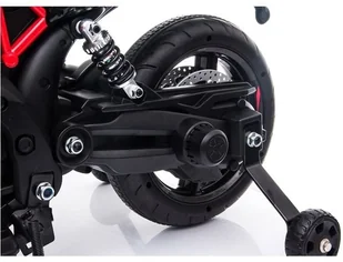 Import LEANToys Pojazd Aprilia A007 czarny - Pojazdy elektryczne dla dzieci - miniaturka - grafika 6