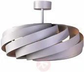 Lampy sufitowe - LIS Poland Elegancko zakręcona lampa sufitowa Vento, 60 cm - miniaturka - grafika 1
