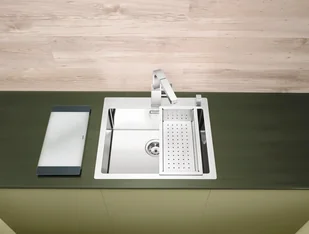 Blanco CLARON 500-IF/A stal szlachetna 521633 - Zlewozmywaki - miniaturka - grafika 2