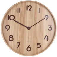 Zegary - Karlsson Zegar ścienny Pure large light basswood by KA5810WD - miniaturka - grafika 1