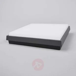 Lampenwelt.com Kwadratowa lampa sufitowa zewnętrzna LED Amra - Lampy ogrodowe - miniaturka - grafika 10