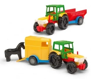 Wader Traktor z przyczepami 35001 - Samochody i pojazdy dla dzieci - miniaturka - grafika 3