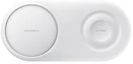 Ładowarki do telefonów - Samsung Charging Pad Duo Pad EP-P5200TWEGWW) Biała - miniaturka - grafika 1
