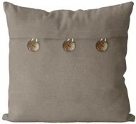 Poduszki dekoracyjne - Poduszka Vintage szara 40 x 40 cm - miniaturka - grafika 1