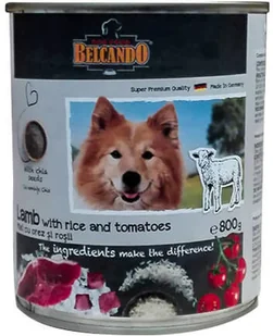 Belcando Jagnięcina z ryżem i pomidorami puszka 6x800g - Mokra karma dla kotów - miniaturka - grafika 2