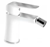 Baterie bidetowe - Ferro NOBLESS TINA Bateria bidetowa stojąca bialy-chrom 38011,1 - miniaturka - grafika 1