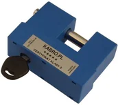 Kłódki - Kabro Kłódka C5 Trzpieniowa Antywłamaniowa Atest - miniaturka - grafika 1