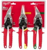 Nożyce i noże - Milwaukee 48224533 nożyc do blachy promocyjny zestaw 3-częściowy MLW48-22-4533 - miniaturka - grafika 1