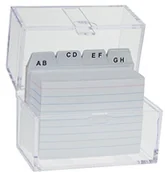 Zakładki indeksujące - TSI fiszki, format A8, w linie, w przezroczystym opakowaniu 4022792659804 - miniaturka - grafika 1