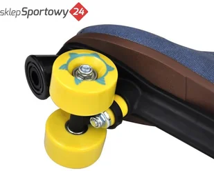 Nijdam 52RP-DBG-39 szaro-żółty - Wrotki - miniaturka - grafika 5