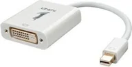 Adaptery i przejściówki - Lindy Kabel Mini DisplayPort DVI 0.17m Biały 41733 - miniaturka - grafika 1