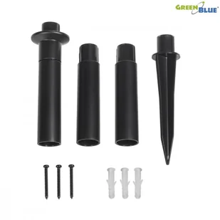 GreenBlue Solarna lampa kula 25x58 ogrodowa GB165 LOGEEZSGEEGB165 - Lampy ogrodowe - miniaturka - grafika 6