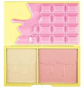 Revolution Makeup Makeup REVOLUTION I HEART MAKEUP Light&Glow Zestaw 2 pudrów rozświetlających 0000059074 - Bronzery i konturowanie twarzy - miniaturka - grafika 3