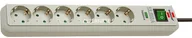Przedłużacze i rozgałęźniki - Brennenstuhl 1159750015 ochrona przeciwprzepięciowa 6 Gniazdo(a) sieciowe Szary 1,5 m, Listwa zasilająca - miniaturka - grafika 1