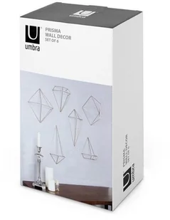 Umbra Prisma Dekoracja ścienna, miedź 470520-880 - Dekoracje domu - miniaturka - grafika 7