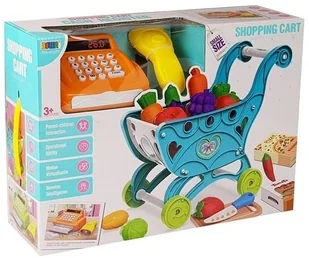 Market Wózek Sklepowy + Kasa Fiskalna Akcesoria 4639 - Zabawy w naśladowanie dorosłych Market Wózek Sklepowy + Kasa Fiskalna Akcesoria 4639 - Zabawy w naśladowanie dorosłych - miniaturka - grafika 13