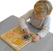 Tablice dla dzieci - Masterkidz Magnetyczny Labirynt Świat Owadów - Tabliczka Masterkidz MK10032 - miniaturka - grafika 1