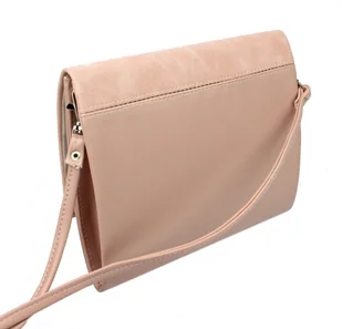 PolskaGalanteria.pl Elegancka Torebka/Kopertówka Torebka Wizytowa PolskaGalanteria WZÓR 1 BL PUDROWY RÓŻ II KRÓTKA - Torebki damskie - miniaturka - grafika 6