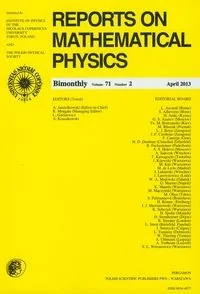 Reports on Mathematical Physics 54/2 wer.eksp. - Podręczniki dla szkół wyższych - miniaturka - grafika 2