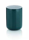 Akcesoria łazienkowe - Kela CERAMICZNY KUBEK ŁAZIENKOWY 7,5 CM CIEMNOZIELONY ISABELLA FREEFORM KE-20513 - miniaturka - grafika 1