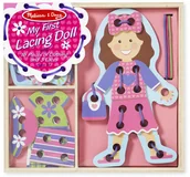 Klocki - Melissa&Doug nawlekanka Laleczka - miniaturka - grafika 1