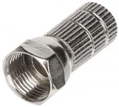 Złącza, przejściówki, adaptery - ABCVISION Wtyk skręcany F/6.8E*P100 opakowanie 100 szt. F/6.8E*P100 - miniaturka - grafika 1