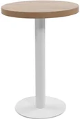 Stoły - vidaXL Stolik bistro, jasnobrązowy, 60 cm, MDF - miniaturka - grafika 1