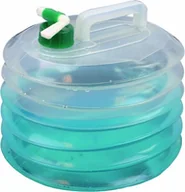 Akcesoria turystyczne - Highlander accordian pojemnik na wodę, przezroczysty CP108_Transparent_15 Liter - miniaturka - grafika 1