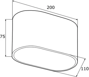 Argon Toni 4375 plafon lampa sufitowa 1x15W E27 biały - Lampy sufitowe - miniaturka - grafika 2
