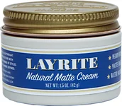 Pomada do włosów - Layrite NATURAL MATTE CREAM Naturalnie Matowa Pomada do Włosów 120 g - miniaturka - grafika 1