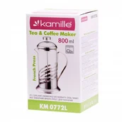 Zaparzacze i kawiarki - KAMILLE Zaparzacz do kawy/herbaty KAMILLE 800ml 0772L - miniaturka - grafika 1