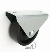 Meble modułowe i akcesoria - Koło Zabi meblowe w obudowie stałej tworzywo fi 40 M43B (S40B) - miniaturka - grafika 1