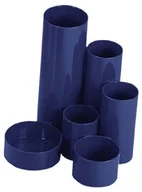 Przyborniki na biurko - Wedo JUNIOR Butler zestaw na biurko - 6 rur z polistyrenu, niebieski 245 257203 - miniaturka - grafika 1