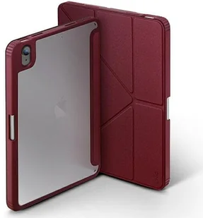 Apple Uniq Etui na tablet Uniq Etui UNIQ Moven iPad mini 2021 6 generacji Antimicrobial bordowy/burgundy UNIQ523BRG - Etui do tabletów - miniaturka - grafika 2