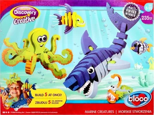 Dumel Discovery Bloco Klocki Morskie Stworzenia Discovery Creative 12h - Klocki - miniaturka - grafika 11