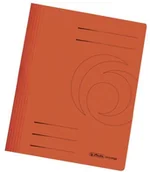 Teczki i skoroszyty - Herlitz skoroszyt A4, karton składany, intensywne kolory czerń, 10 sztuk w opakowaniu, pomarańczowy 11037009 - miniaturka - grafika 1