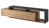 Komody - Komoda Tv Bota Antracyt laminat/Dąb Ribbec - miniaturka - grafika 1