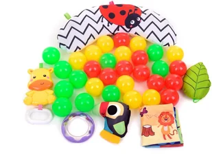 FUNFIT KIDS Mata edukacyjna z piłeczkami FUNFIT KIDS 2757 Mata EDU - Maty edukacyjne - miniaturka - grafika 14