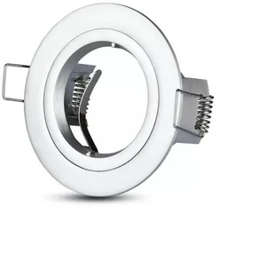 v-tac Oprawa Oczko V-TAC Aluminiowa Odlew GU10 Okrągła Srebrno Szary VT-774 - Oprawy, klosze i abażury - miniaturka - grafika 2