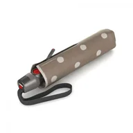 Parasole - Knirps Parasol damski składany T.200 Dot Art, beżowy DOP9532004902 - miniaturka - grafika 1