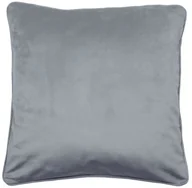 Poduszki dekoracyjne - SPLENDID Poduszka welurowa Velutto szara 45 x 45 cm - miniaturka - grafika 1