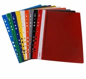 Teczki i skoroszyty - Skoroszyt wpinany A5 PCV 10) NB-7493 - miniaturka - grafika 1